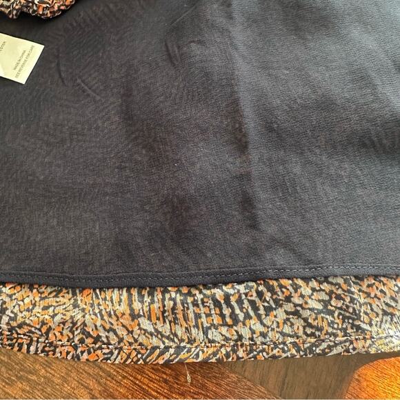 Daniel Rainn McKay 3/4 sleeve Blouse, Indigo, 1X NWOT - Picture 8 of 8